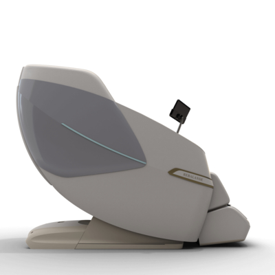 Twinstar Chair Cream White Left Side