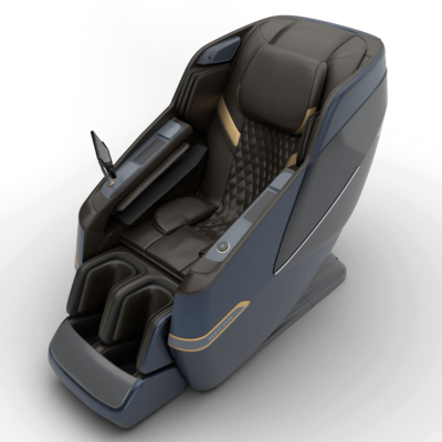 Twinstar Chair Navy Brown Right Up